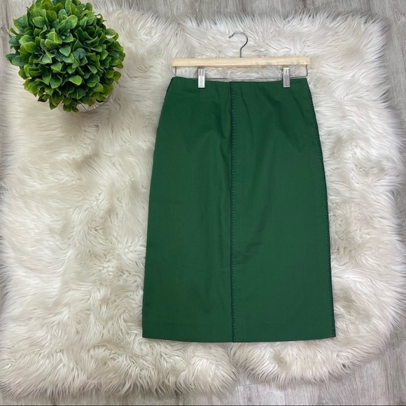 Fendi Roma Green Pencil‎ Skirt - Picture 1 of 6